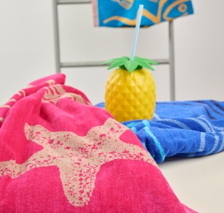 Πετσέτα Θάλασσας “Starfish Pink”