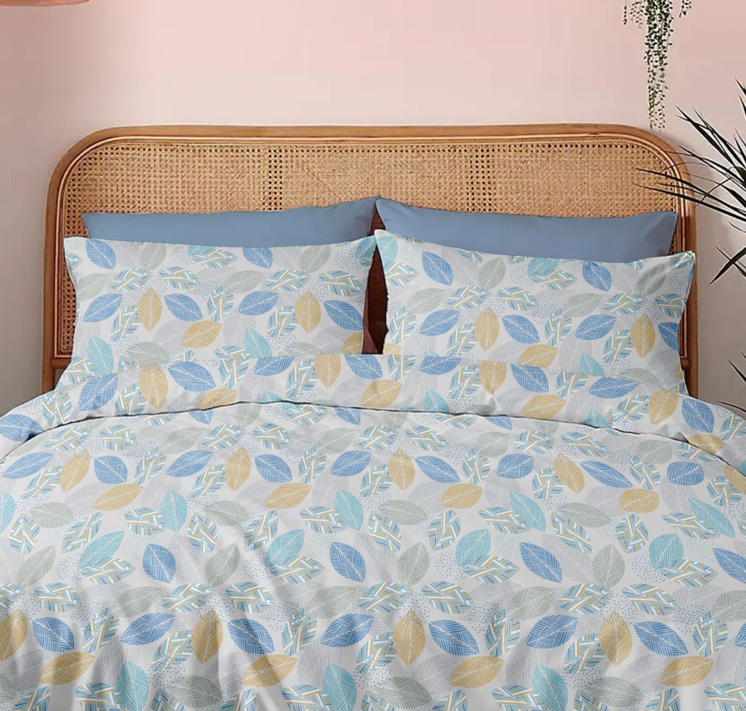 Μαξιλαροθήκες Φανέλα “Winter Pleasure” Aspen Blue