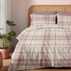 Flannel Duvet Cover “Winter Pleasure” Ivy Rosewood