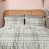 Pillowcases Flannel “Winter Pleasure” Ivy Smoke