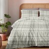 Flannel Duvet Cover “Winter Pleasure” Ivy Smoke