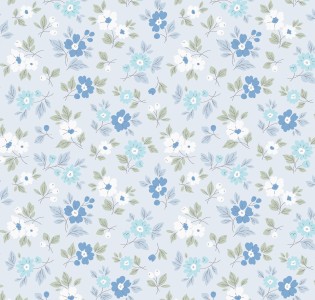 Σεντόνια Σετ Φανέλα “Winter Pleasure” Natura Blue