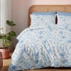 Flannel Duvet Cover “Winter Pleasure” Natura Blue