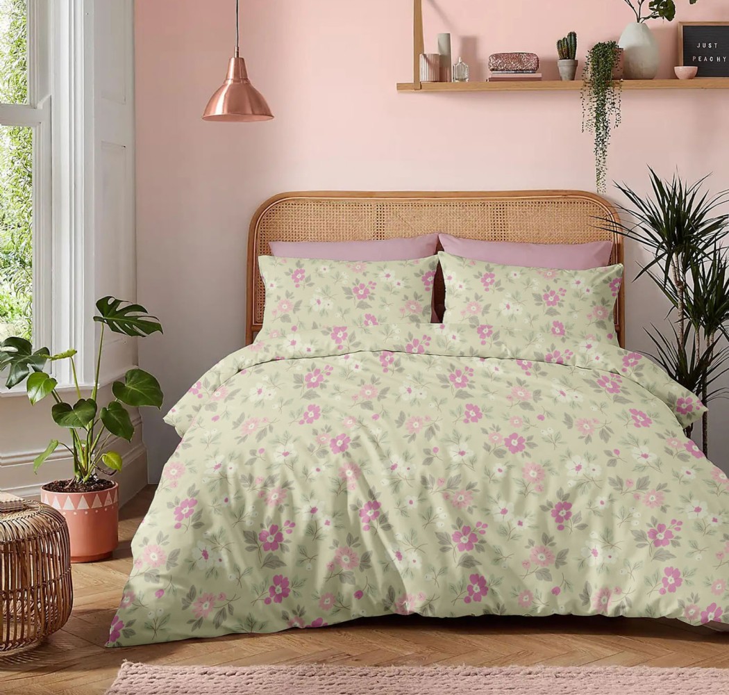 Σεντόνια Σετ Φανέλα “Winter Pleasure” Natura Pink