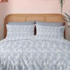 Pillowcases Flannel “Winter Pleasure” Nova Blue
