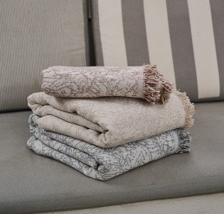 Ριχτάρι Καναπέ Cotton “Voyage” Veli Grey