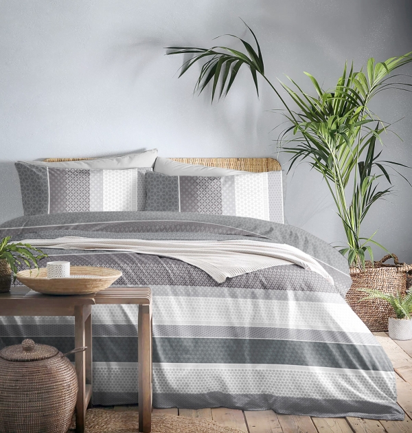 Σεντόνια Σετ "Marta" Mesh Grey
