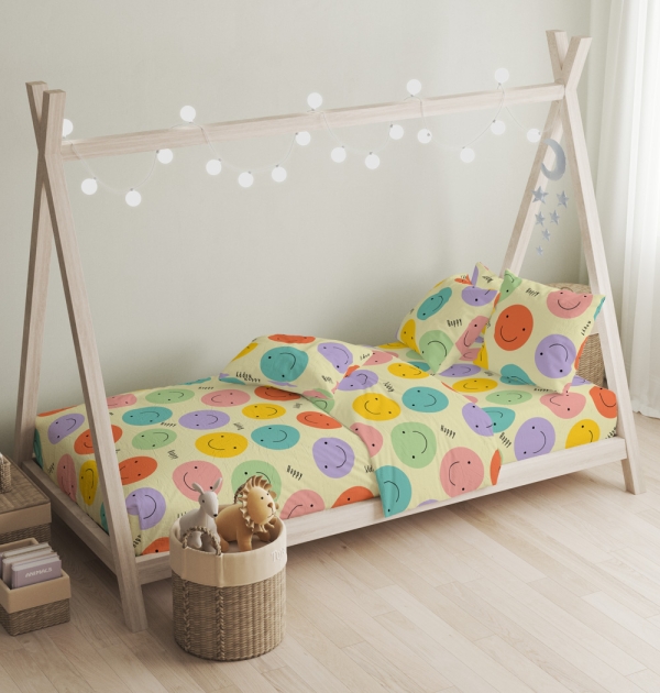 Junior Happy Bed Sheet Set