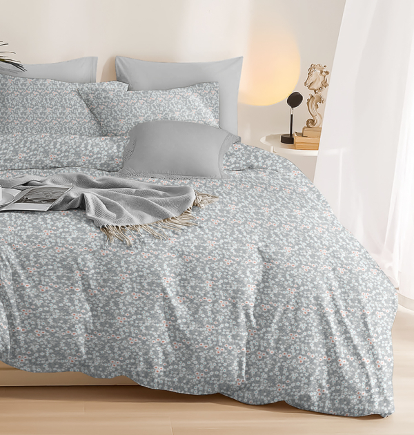 Winter Pleasure Fresh Flannel Bed Sheet Set
