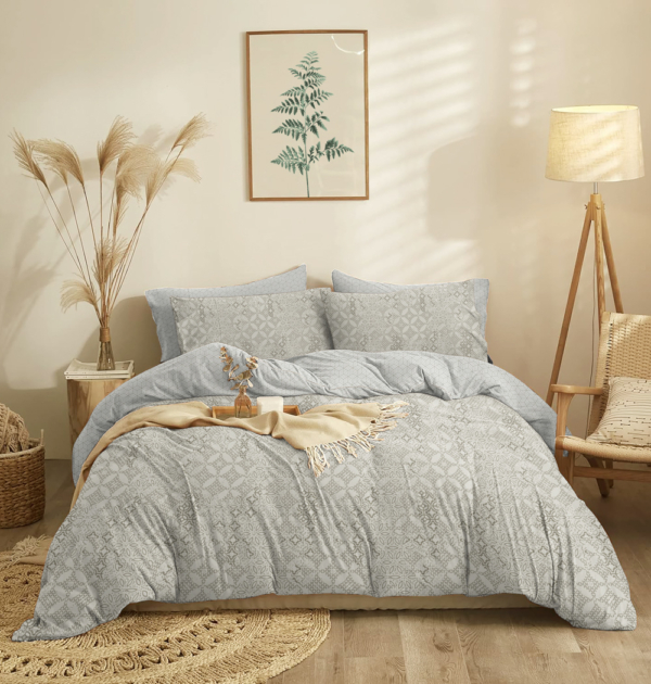 Marta Dante Grey Bed Sheet Set