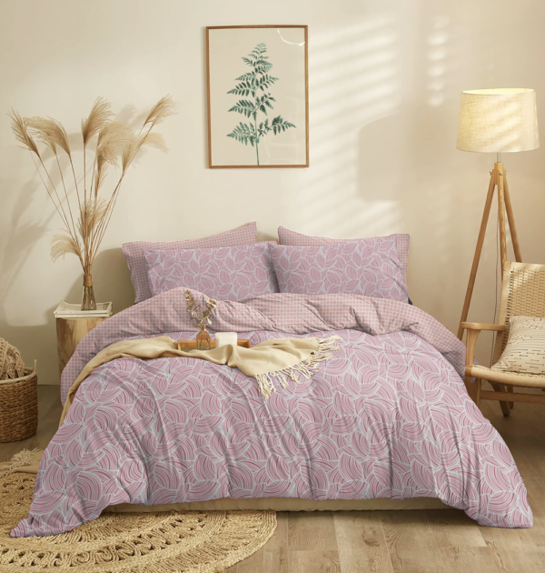 Marta Zinnia Dusty Pink Bed Sheet Set