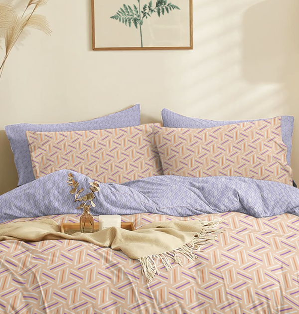 Marta Zig Salmon Duvet Cover